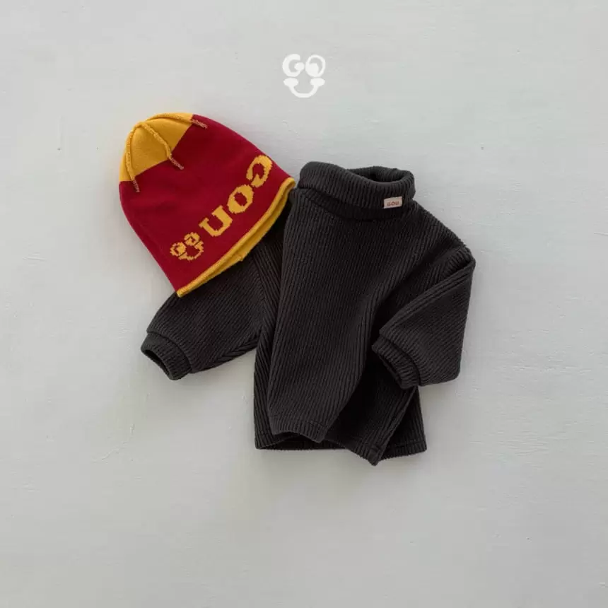 go;u - Korean Baby Fashion - #onlinebabyshop - Bbo Bbo Turtleneck Tee - 11