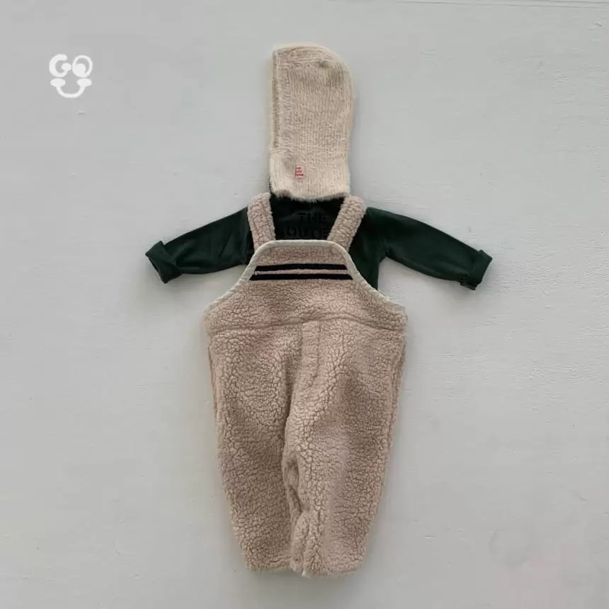 go;u - Korean Baby Fashion - #smilingbaby - Lion Dungarees - 8